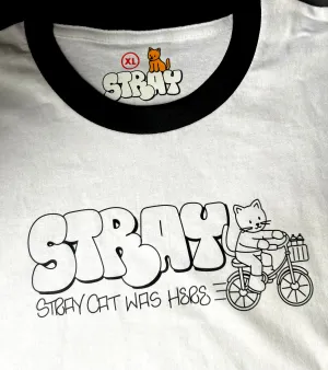 00 Stray Cat ringer t-shirt