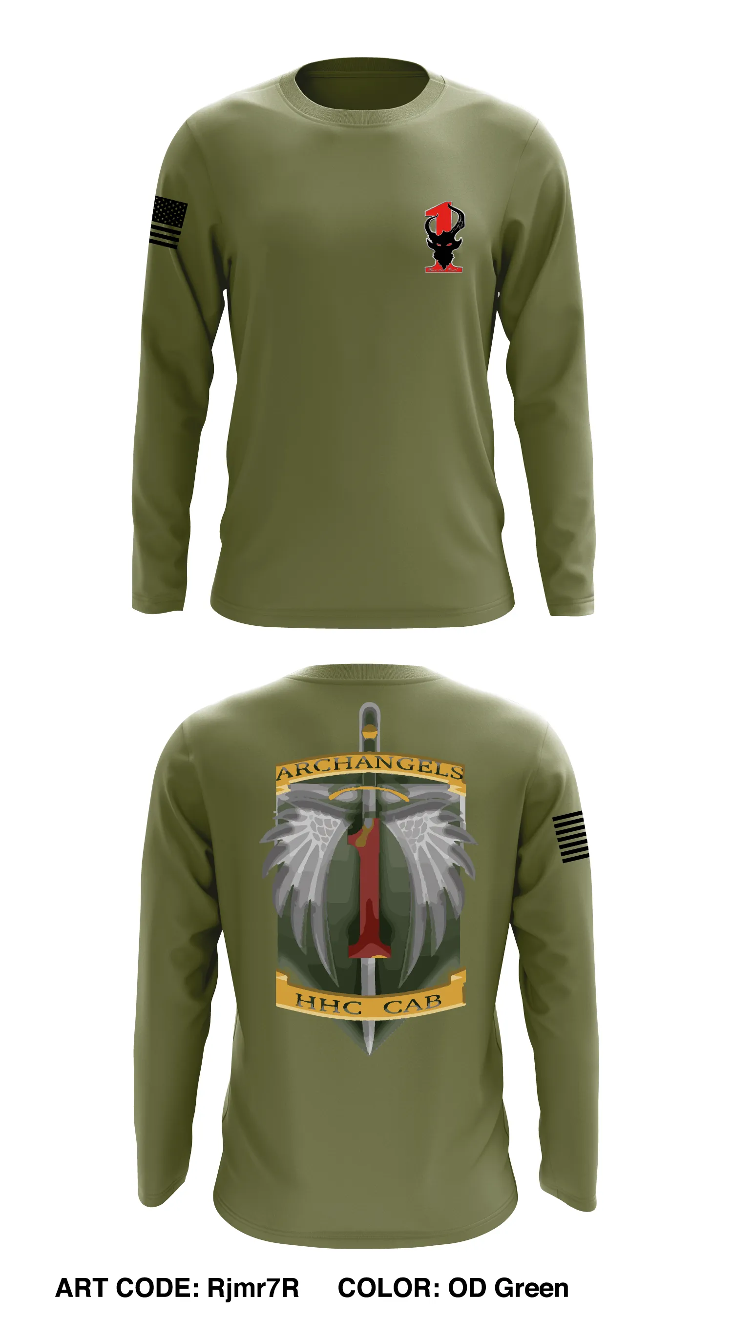 1st CAB Store 2 Core Men's LS Performance Tee - Jfr92h