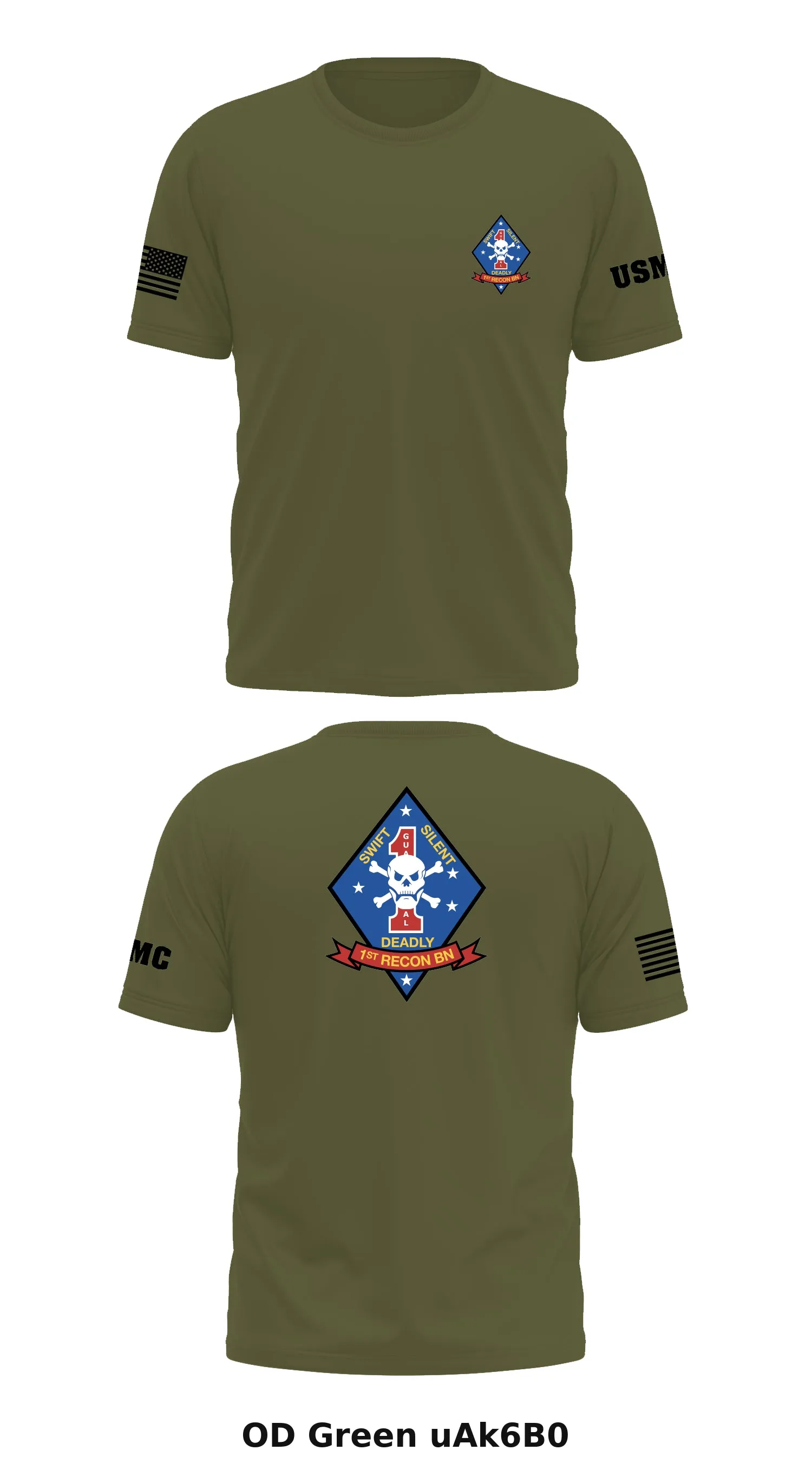 1st reconnaissance battalion  Store 1 Core Men's SS Performance Tee - uAk6B0