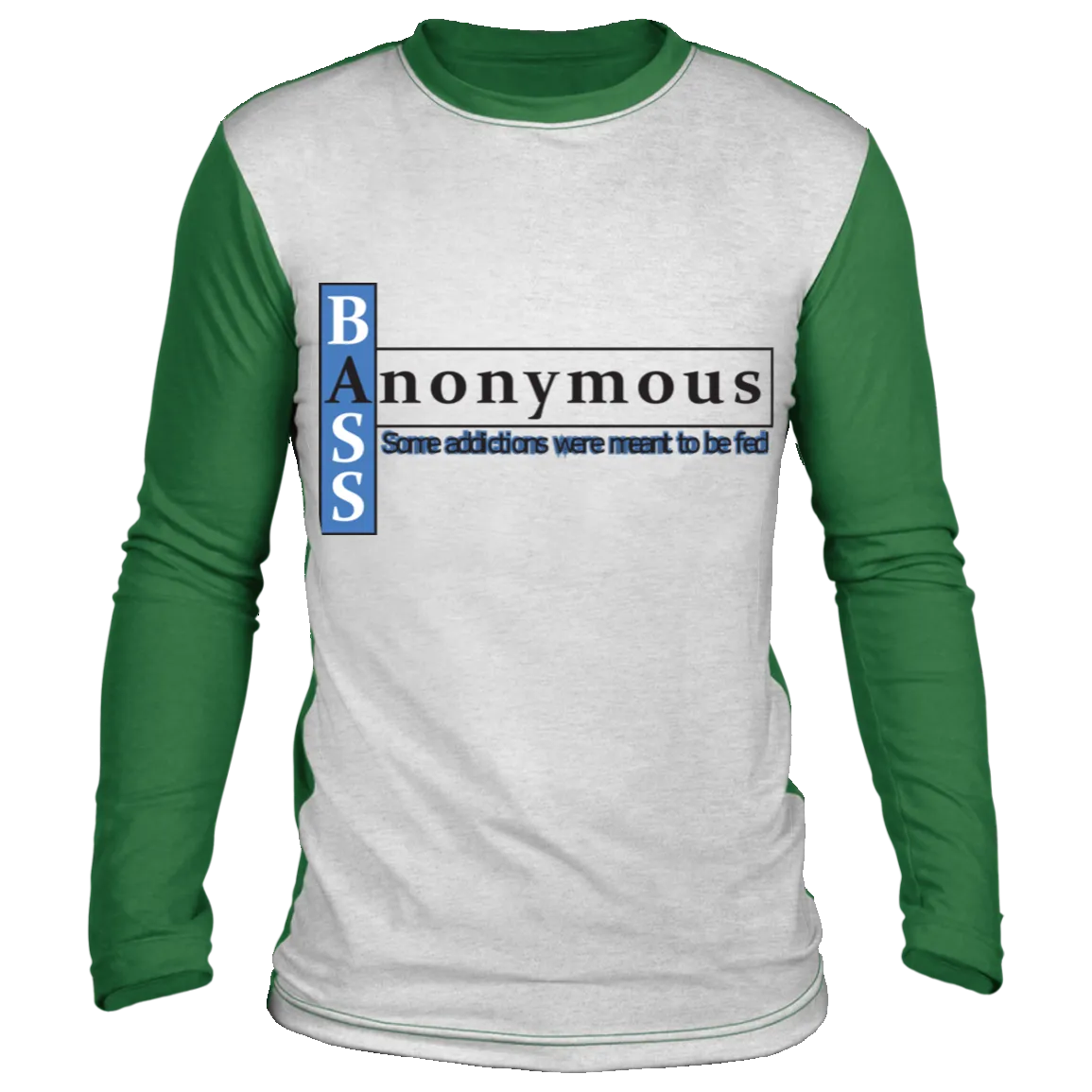 Bass Anonymous SCLS Sublimated Long Sleeve Shirt Block Left Turquoise