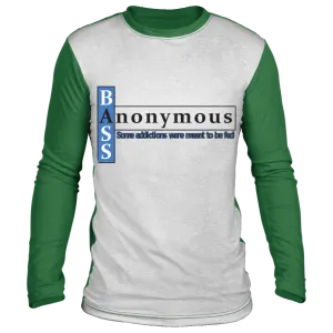 Bass Anonymous SCLS Sublimated Long Sleeve Shirt Block Left Turquoise