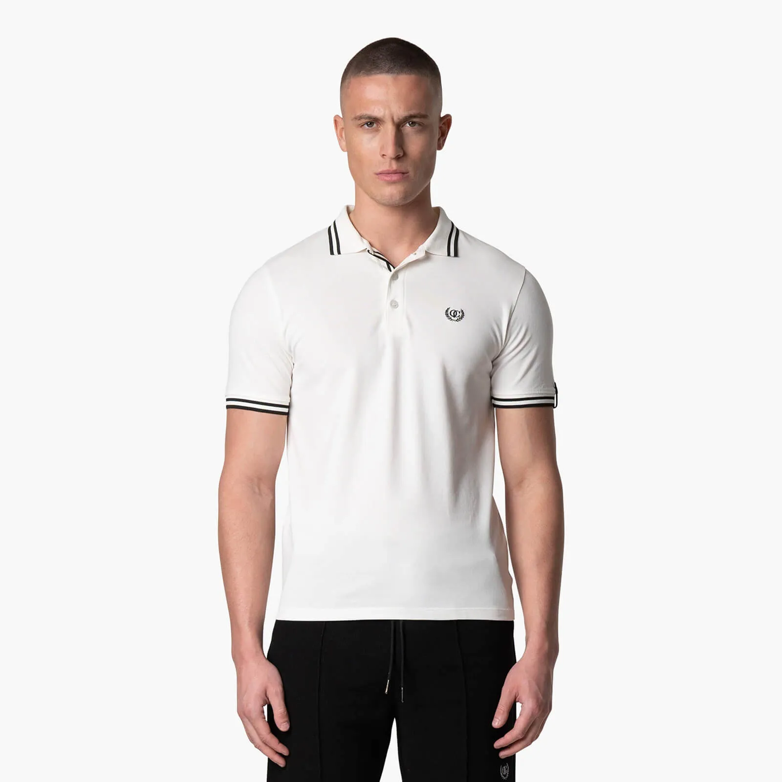 BATERA POLO | OFF WHITE/BLACK