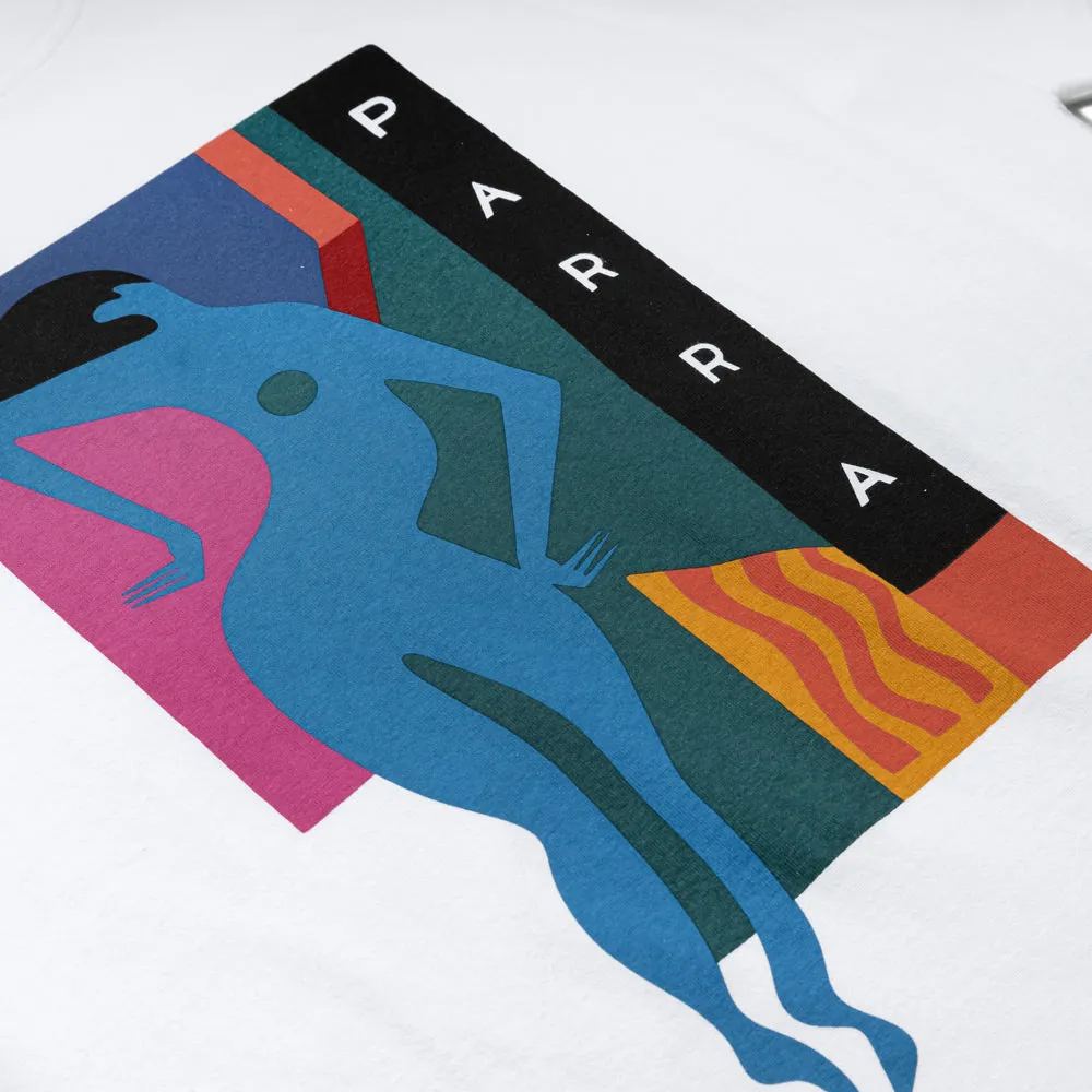 Beached And Blank Tee | White