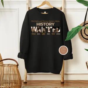 Black Women In History Shirt