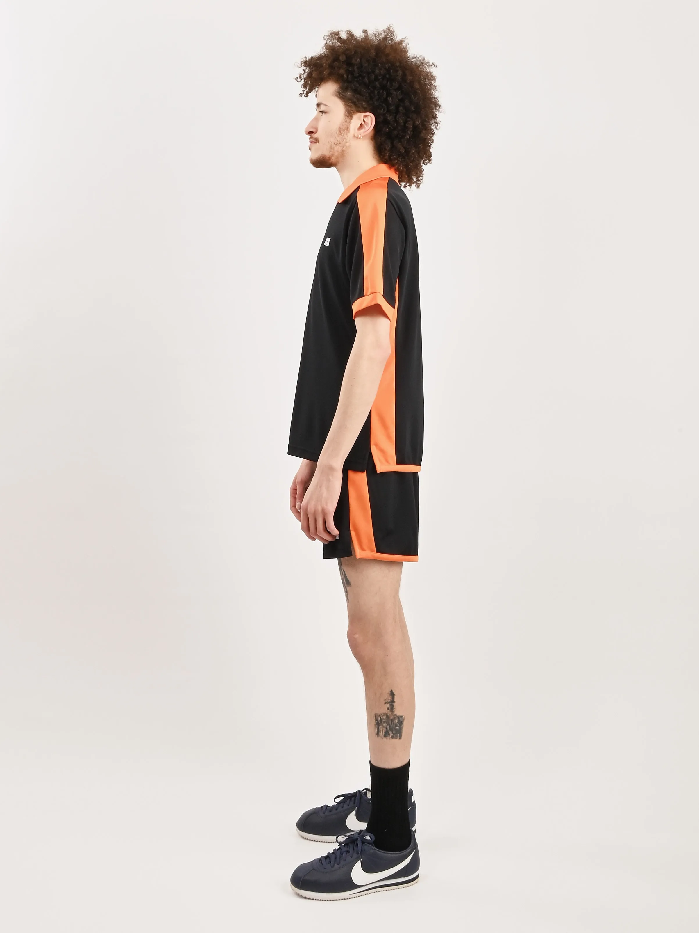 Black/Orange Home Jersey Polo