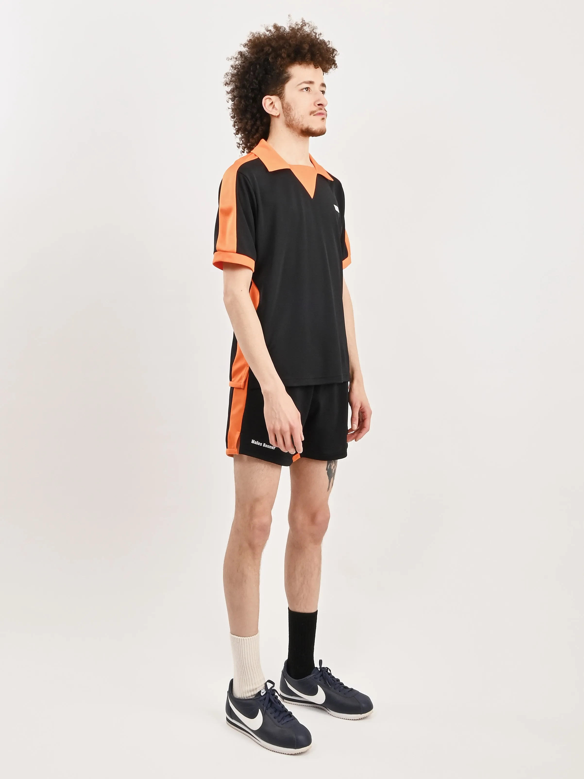 Black/Orange Home Jersey Polo