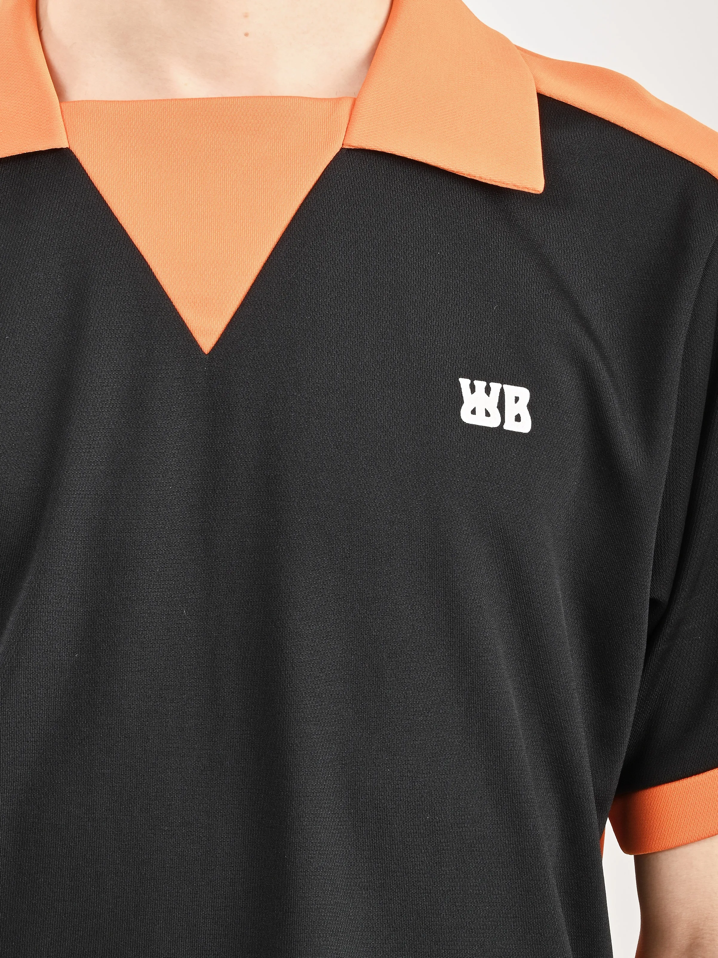 Black/Orange Home Jersey Polo