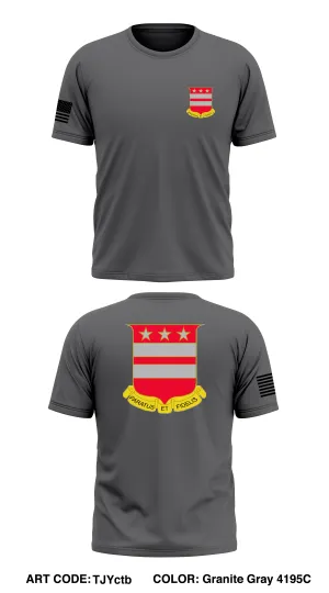 Bravo Btry 1-258 FA Store 1 Core Men's SS Performance Tee - TJYctb