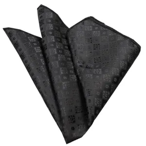 Brown Knitted Mens Pocket Square - Premium Silk Handkerchiefs for Suits