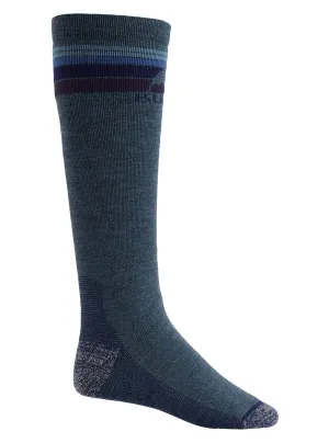 Burton Men's Emblem Midweight Snow Sock - Mood Indigo Heather