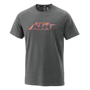 Camo T-Shirt Dark Grey Melange