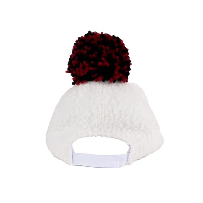 Christmas Snowman Sherpa Fleece Baseball Party Cap,