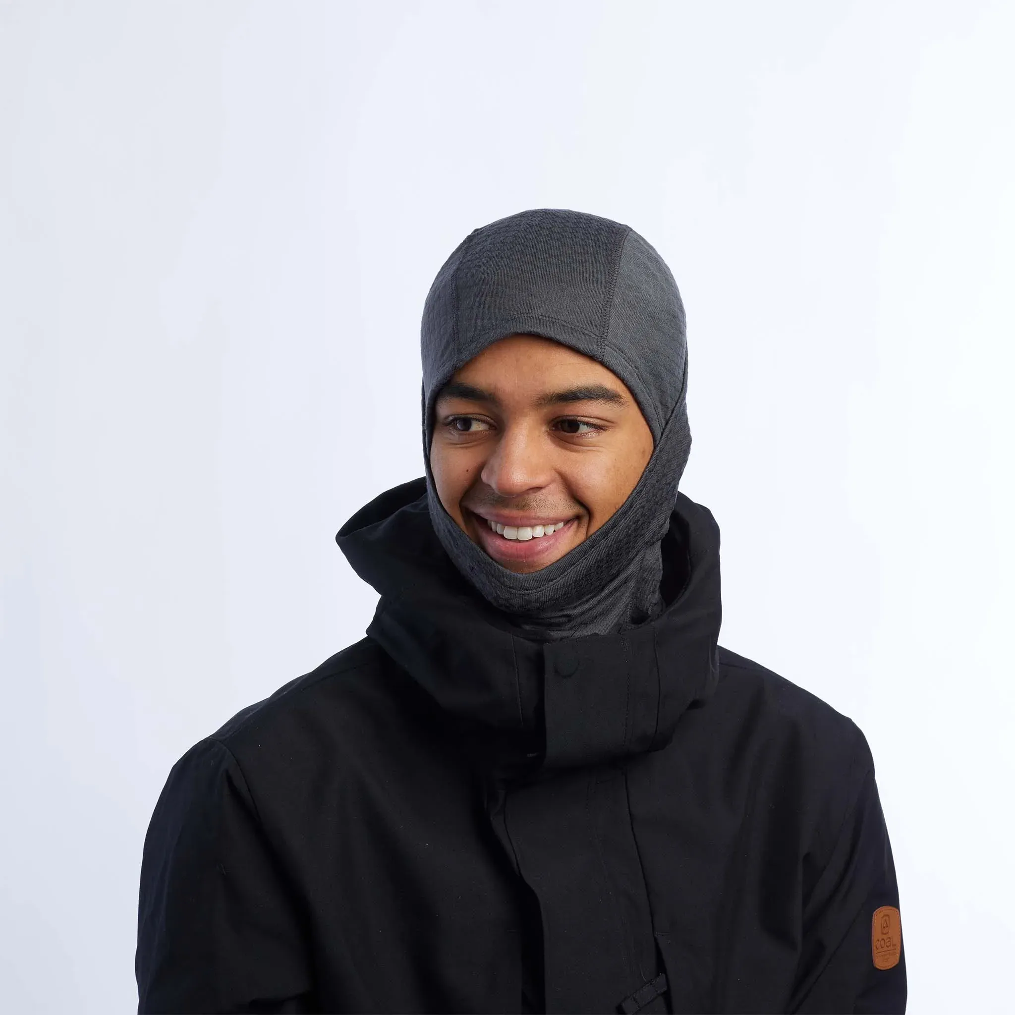 Coal The Alpine Moisture Wicking Balaclava - Charcoal