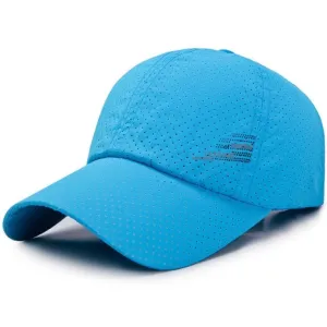 ContiNent 33 Men Women  Summer Baseball Cap  Quick Drying  Hats Unisex Breathable Sport  Pure Color Snapback Hat bone baseball hat