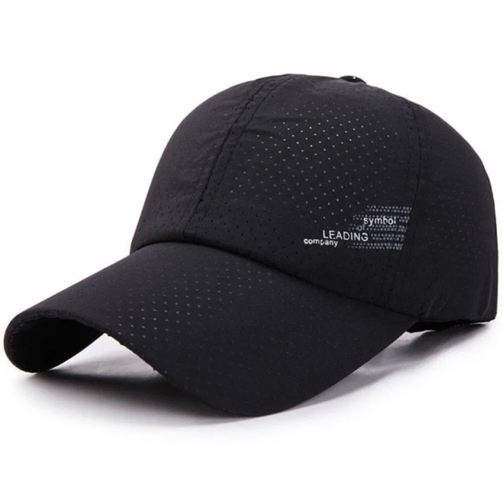 ContiNent 33 Men Women  Summer Baseball Cap  Quick Drying  Hats Unisex Breathable Sport  Pure Color Snapback Hat bone baseball hat