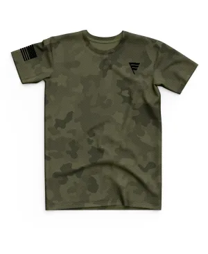 Core Men's SS Performance Tee - Original Camo - OD