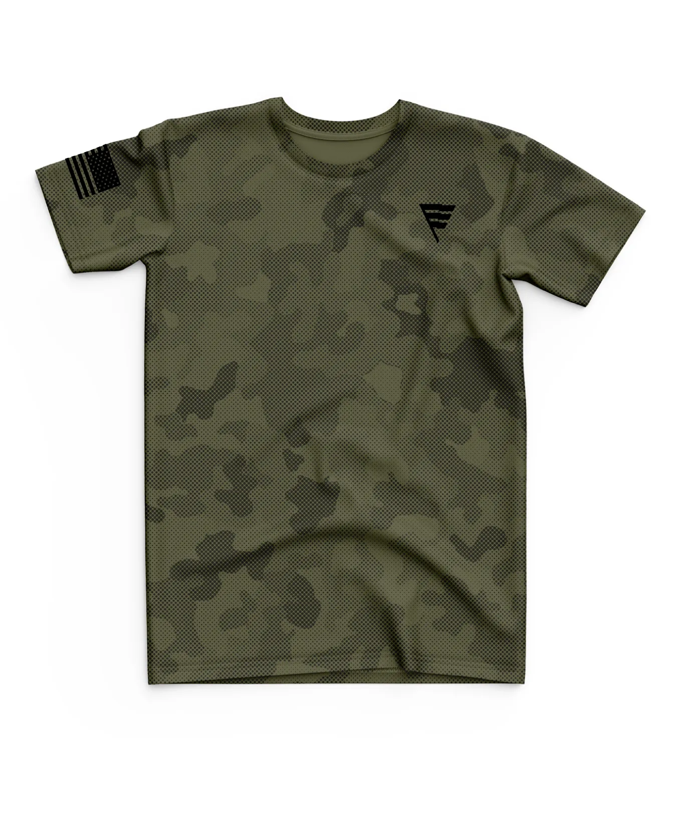 Core Men's SS Performance Tee - Original Camo - OD