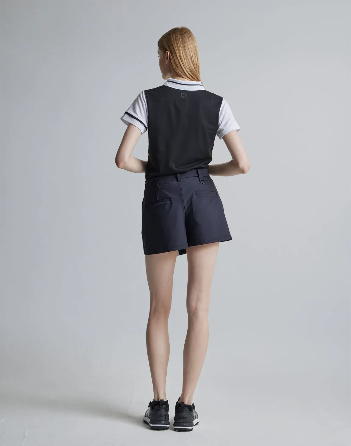CRONOS BLACK POLO SHIRTS【BLACK】