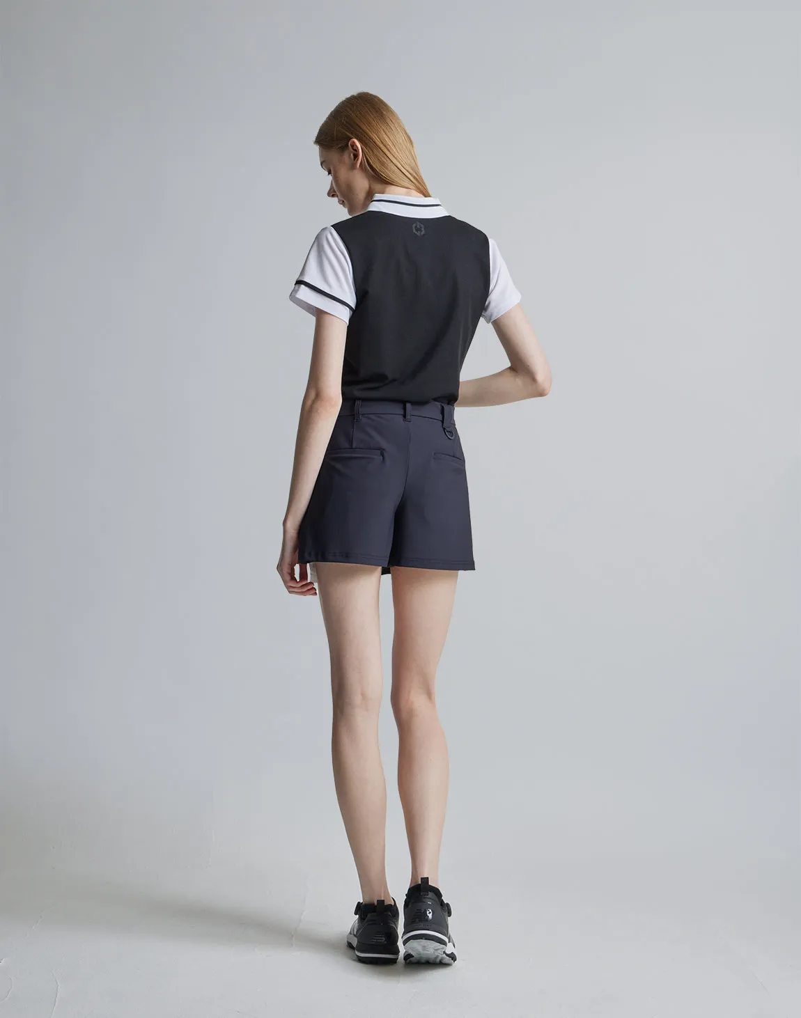 CRONOS BLACK POLO SHIRTS【BLACK】