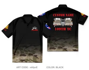 CUSTOM 109th TC Core Men's SS Performance Polo - nAfpvE