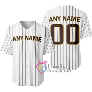 Custom Baseball Jerseys - Personalized Name, Team, and Number for Fans, Teams, and Couples