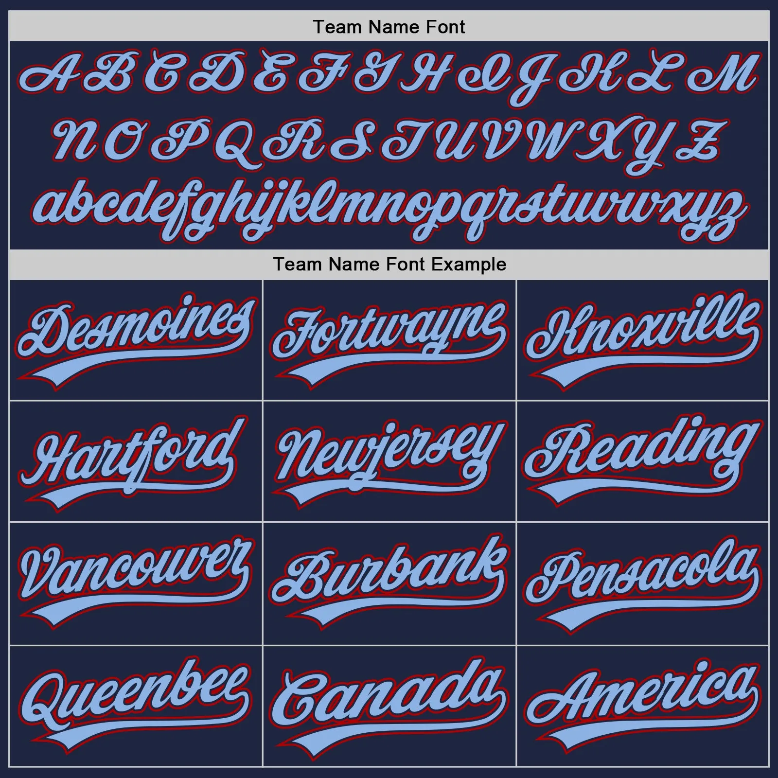 Custom Navy Red-Light Blue Authentic Baseball Jersey