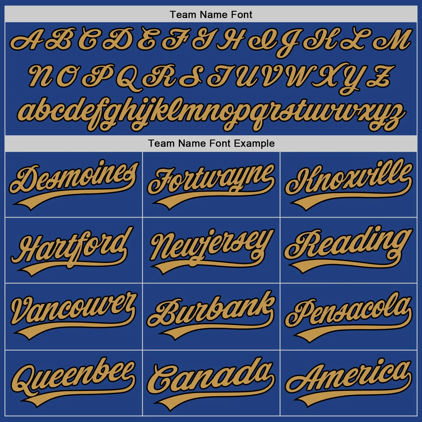 Custom Royal Old Gold-Black Authentic Throwback Baseball Jersey