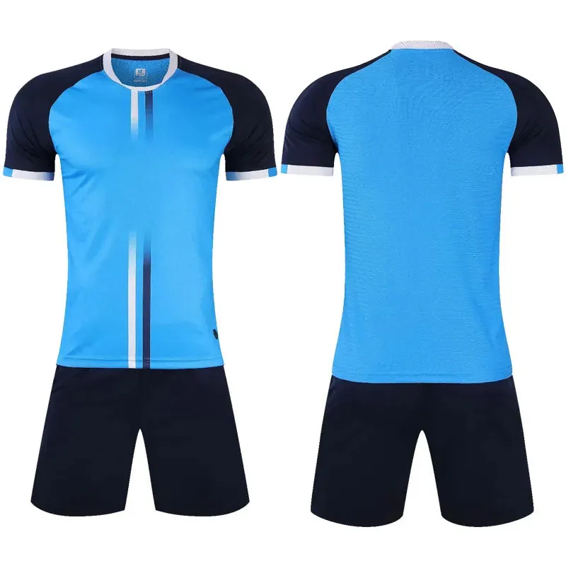 Custom Soccer Jersey Set for Men Kids Personalized Custom Boy Soccer Jersey Set 2 Piece Team Club Training Football Uniform