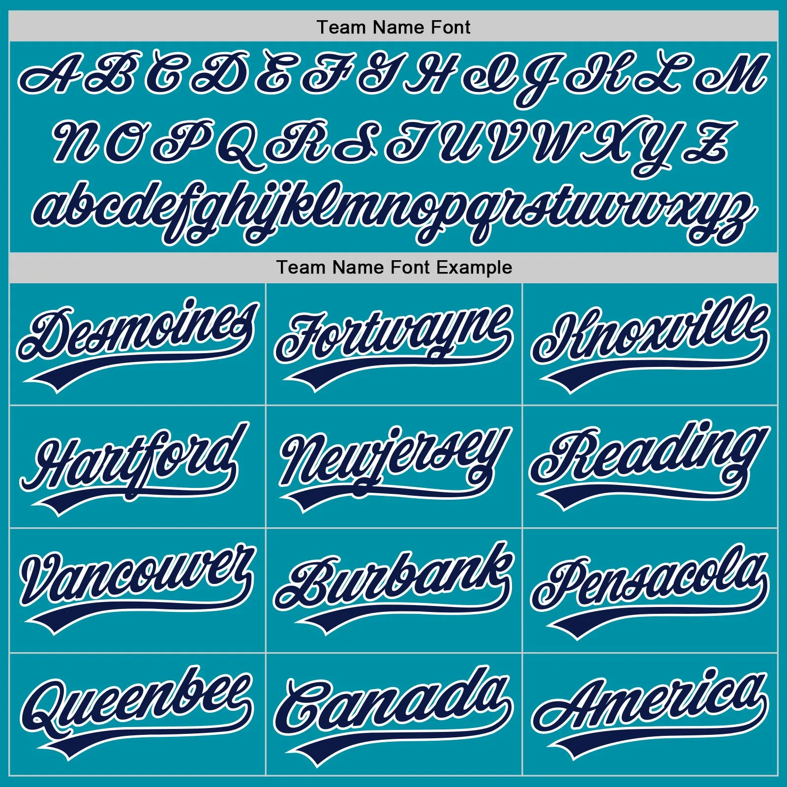 Custom Teal Navy-White Authentic Throwback Baseball Jersey