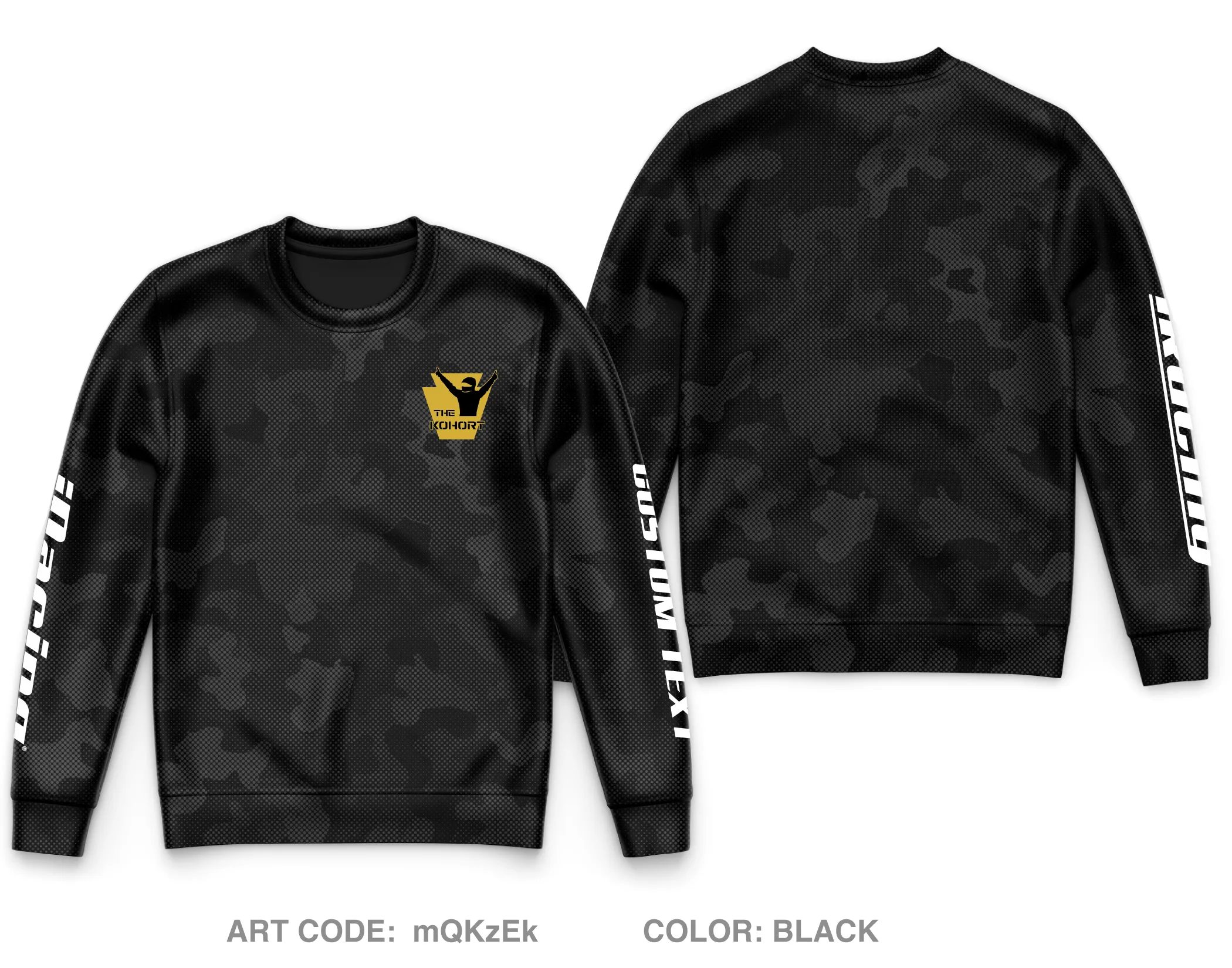 CUSTOM The Kohort Core Men's Crewneck Performance Sweatshirt - mQKzEk