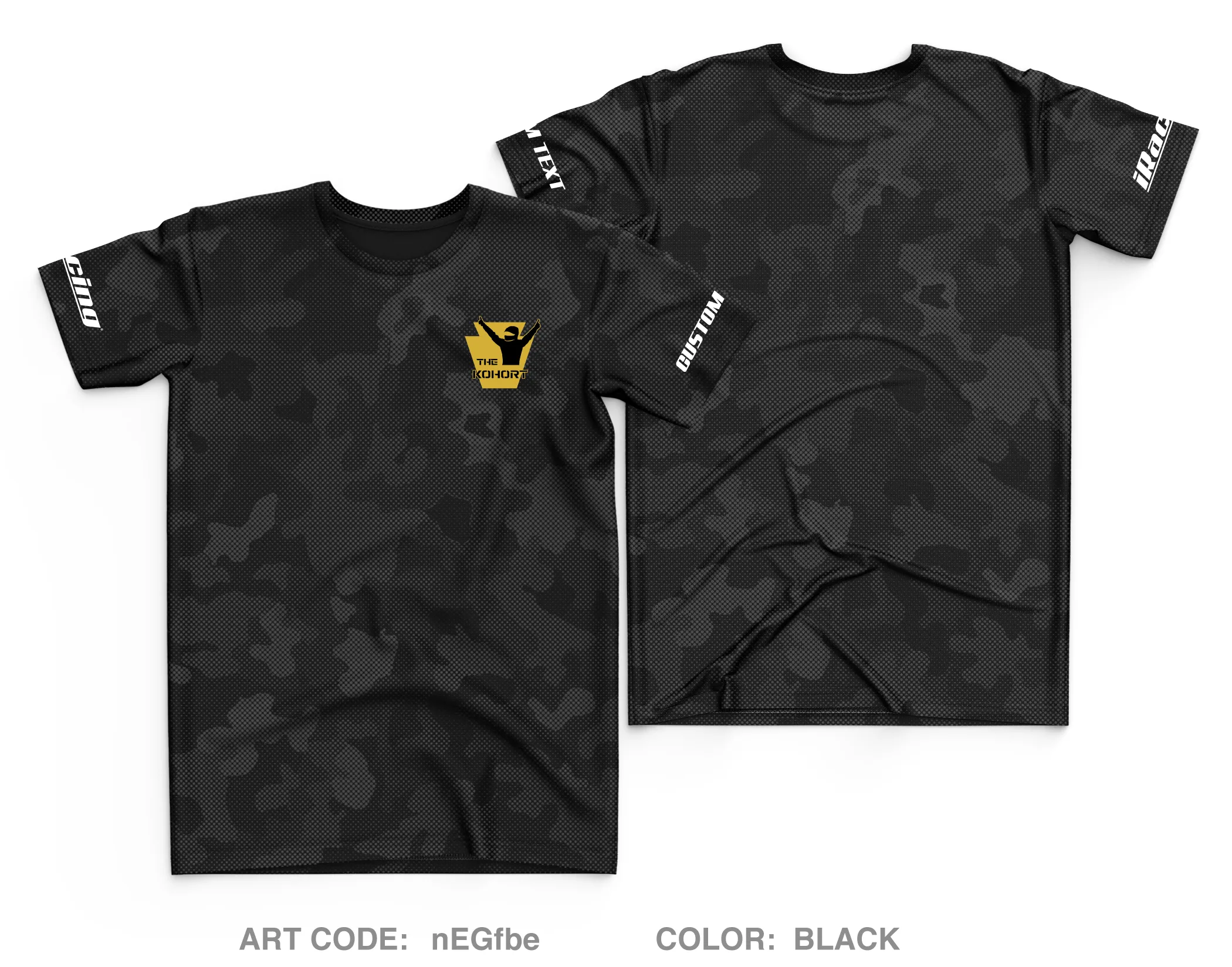 CUSTOM The Kohort Core Men's SS Performance Tee - nEGfbe
