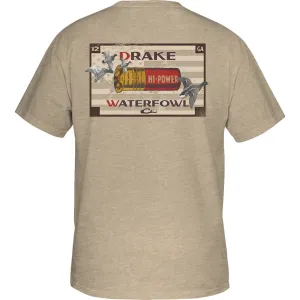 Drake Hi Power Shell Short Sleeve T-Shirt
