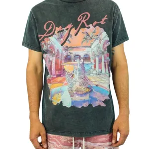 Dry Rot Villa Black Tee