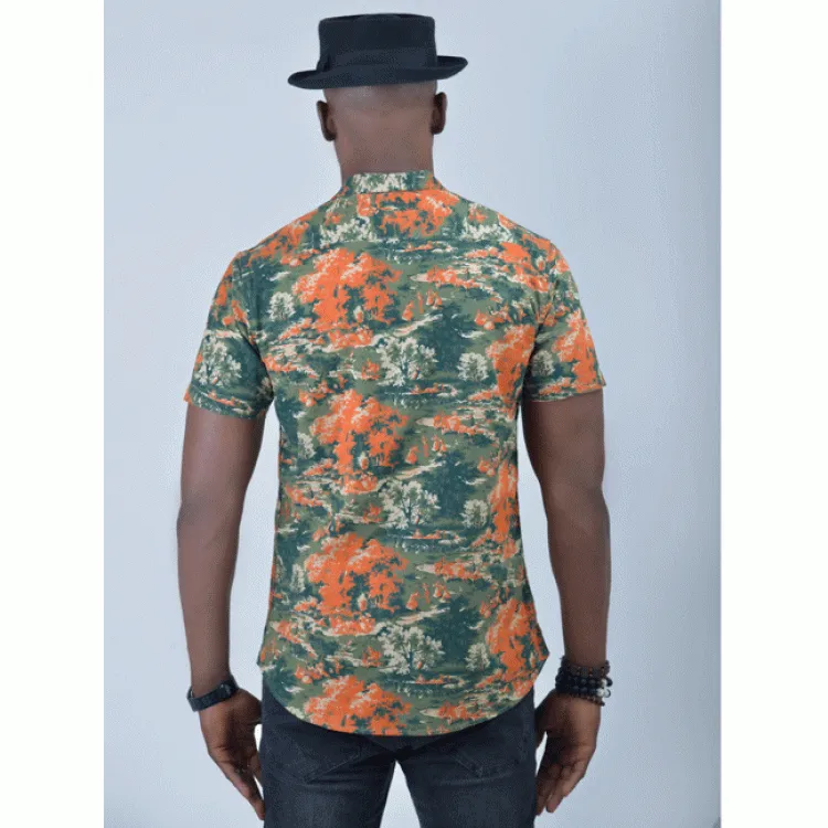 Enzo Men's Casual Shirt - Multicolor