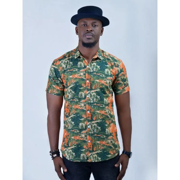 Enzo Men's Casual Shirt - Multicolor