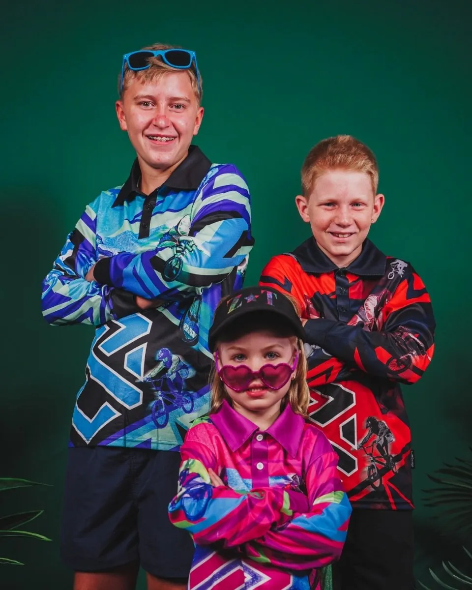 Extreme | BMX Blue Fishing Shirt ★Pre-Order★