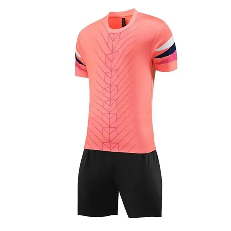 Football Jersey Suit for Kids Adults Short Sleeve Soccer Shirt And Pants Boys Childs School Team Uniform Personalized Tracksuit