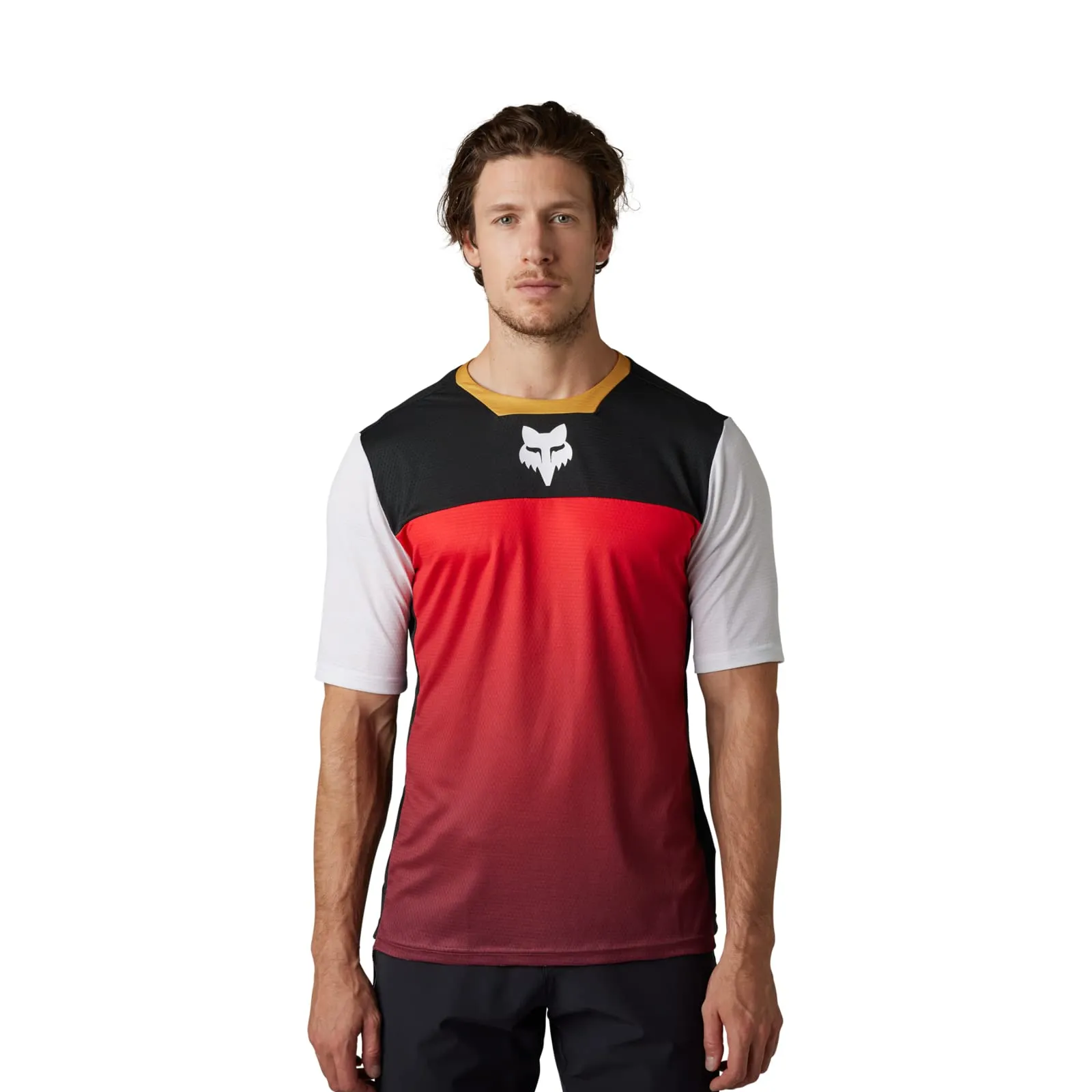 Fox Racing Men's Defend SS Mountain Bike Jersey-AURORA
