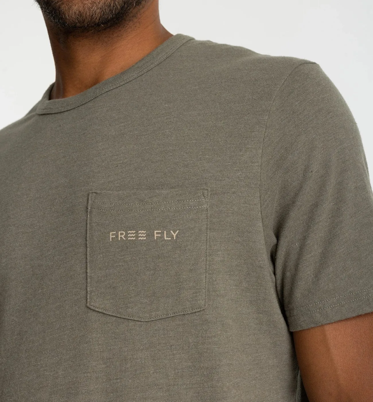 Free Fly Redfish Camo Pocket Tee - Men's