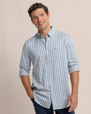 Glenmoor Plaid Sportshirt (Light Indigo)