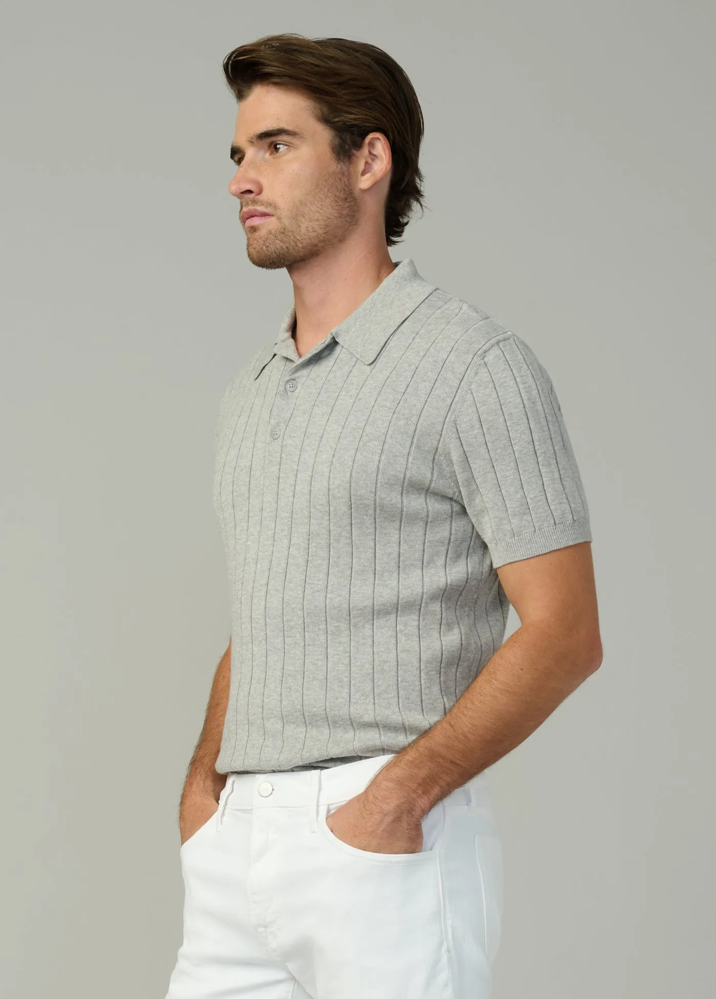 GUY POLO SWEATER