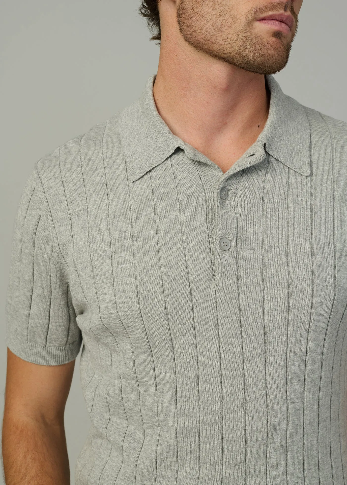 GUY POLO SWEATER