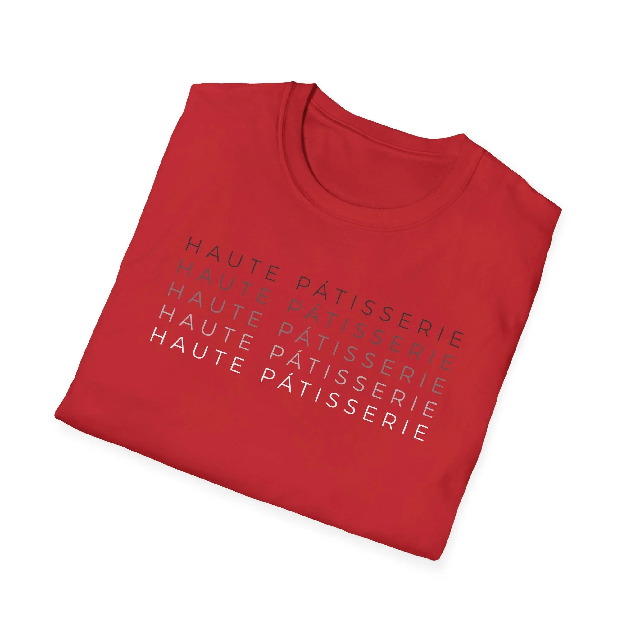 Haute Pâtisserie Stacked Unisex Soft-Style T-Shirt