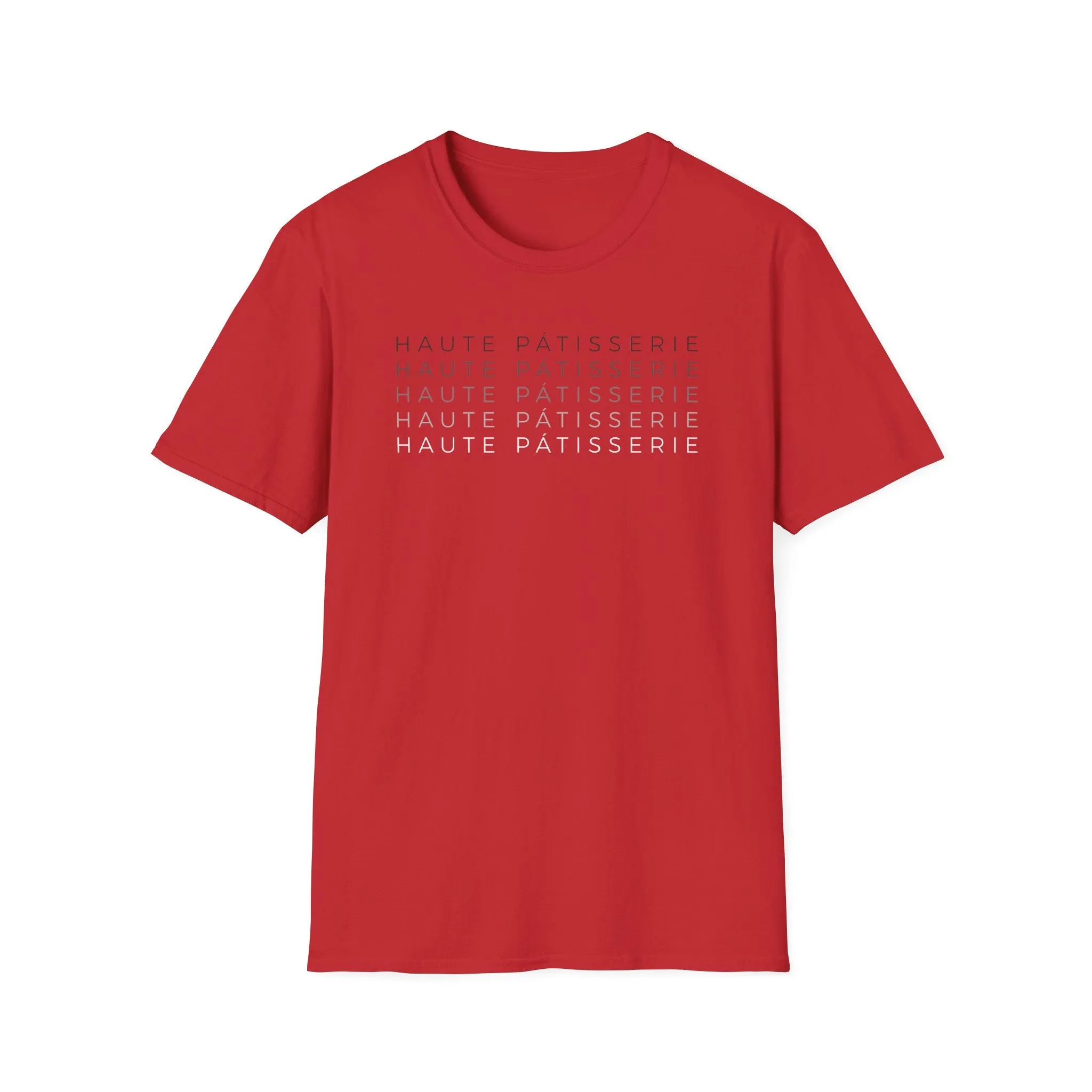 Haute Pâtisserie Stacked Unisex Soft-Style T-Shirt