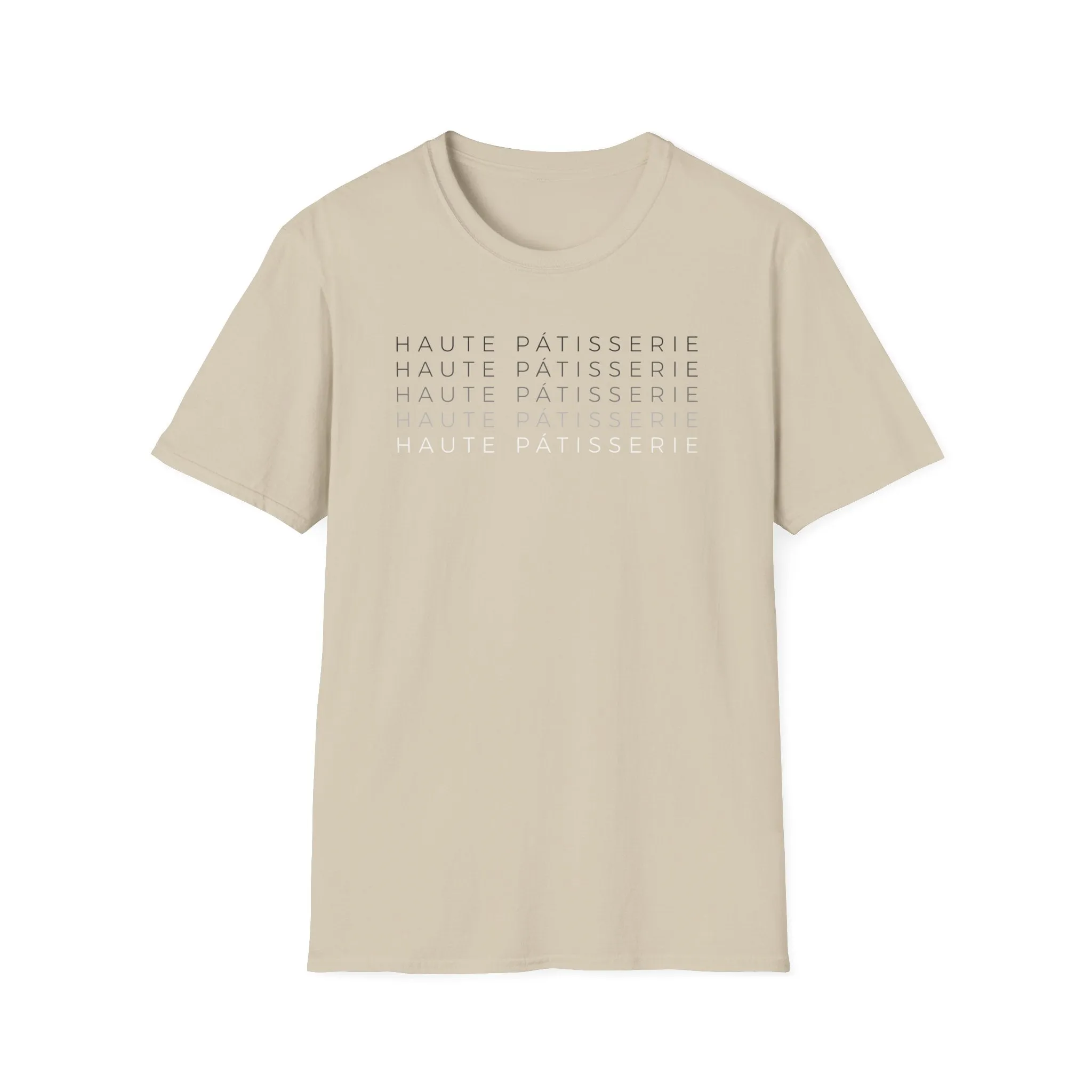 Haute Pâtisserie Stacked Unisex Soft-Style T-Shirt