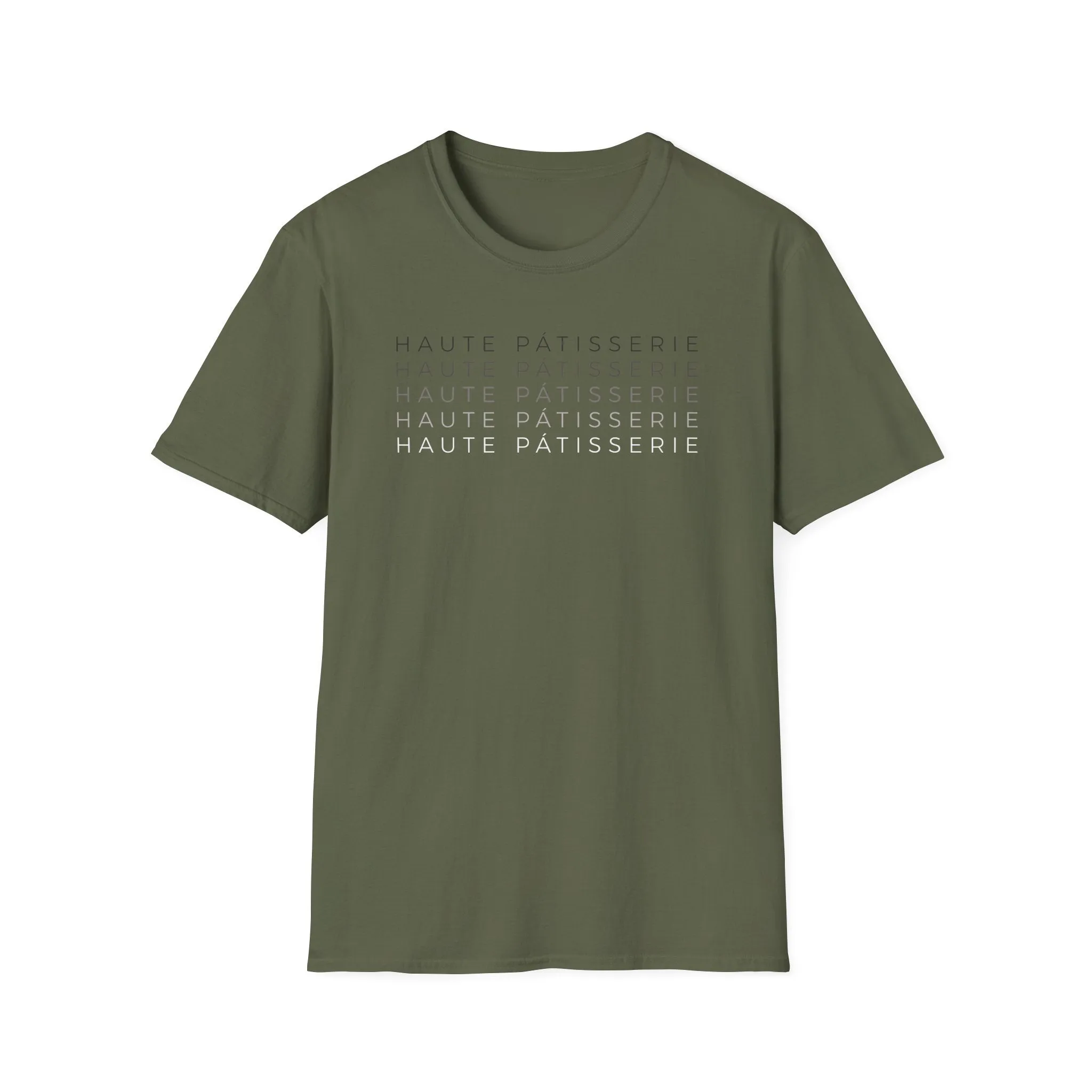 Haute Pâtisserie Stacked Unisex Soft-Style T-Shirt