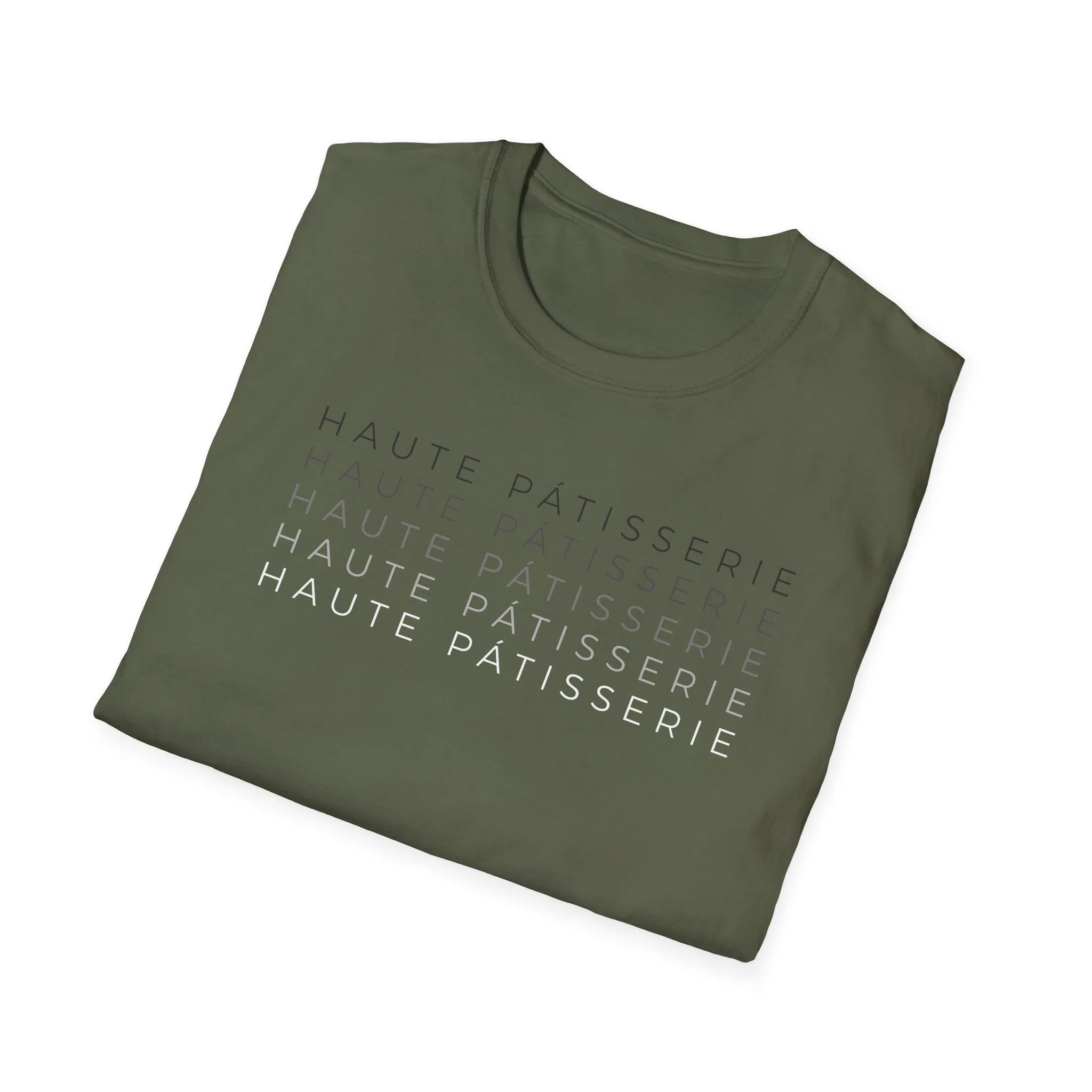 Haute Pâtisserie Stacked Unisex Soft-Style T-Shirt