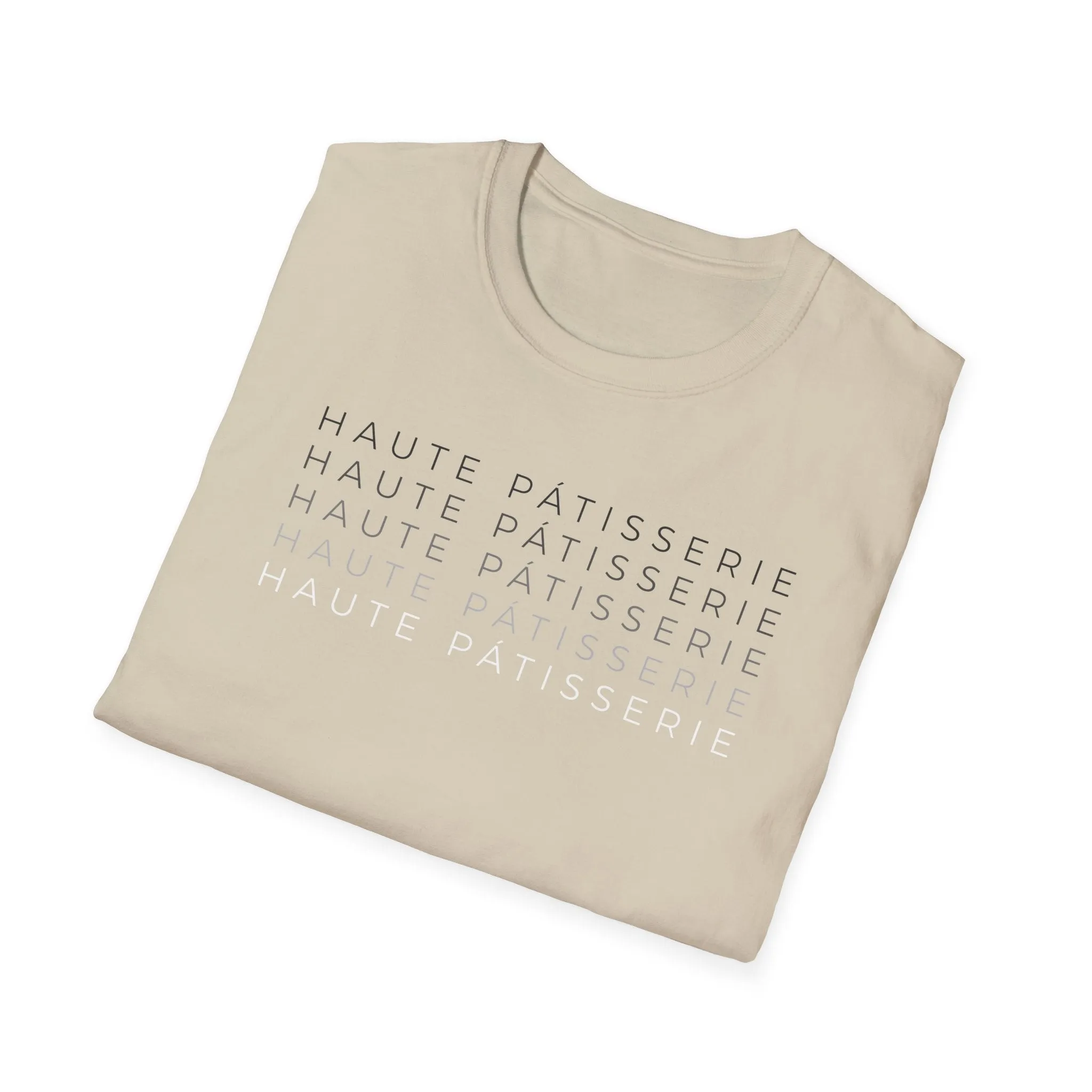 Haute Pâtisserie Stacked Unisex Soft-Style T-Shirt