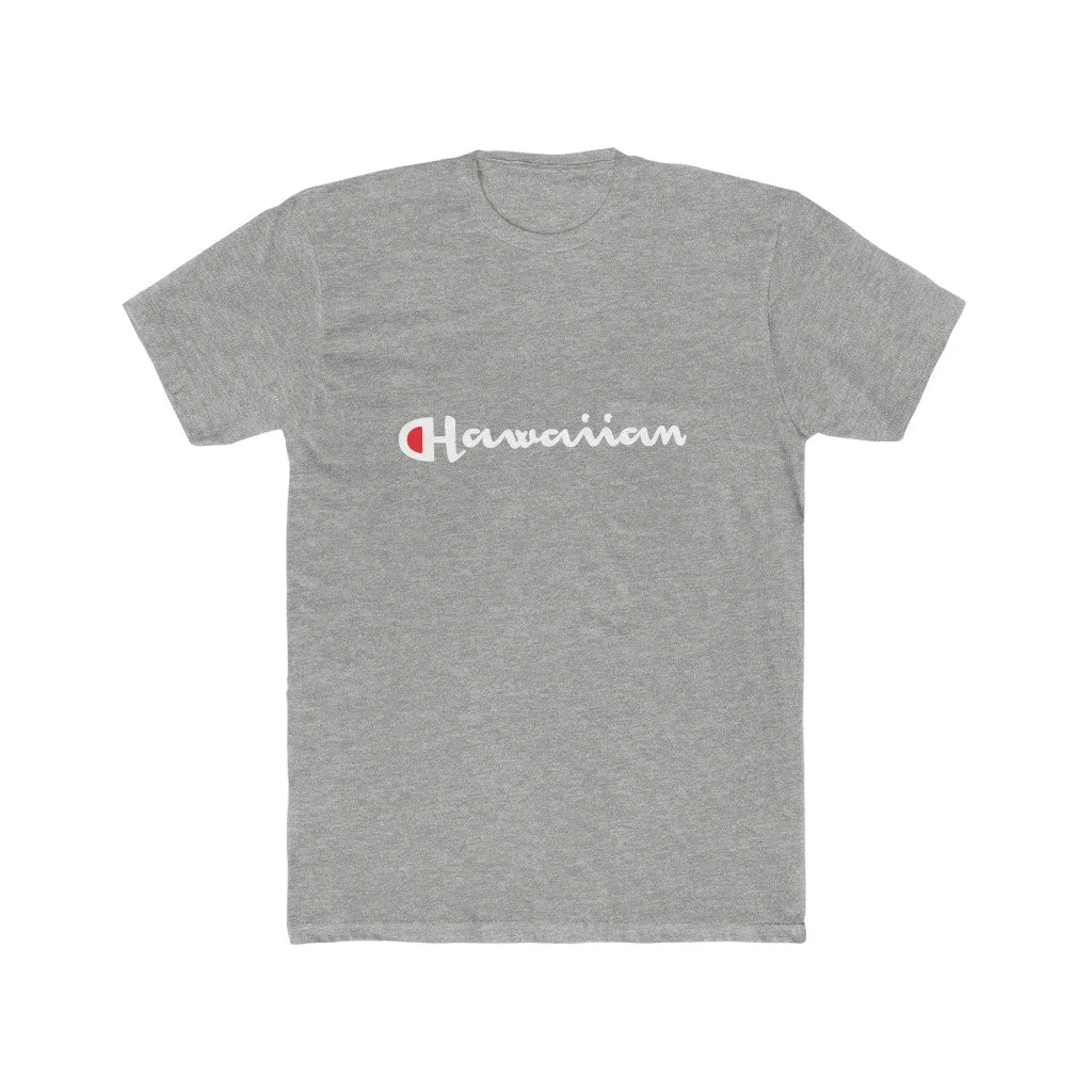 Hawaiian Champ Tee Men's Cotton Crew Tee