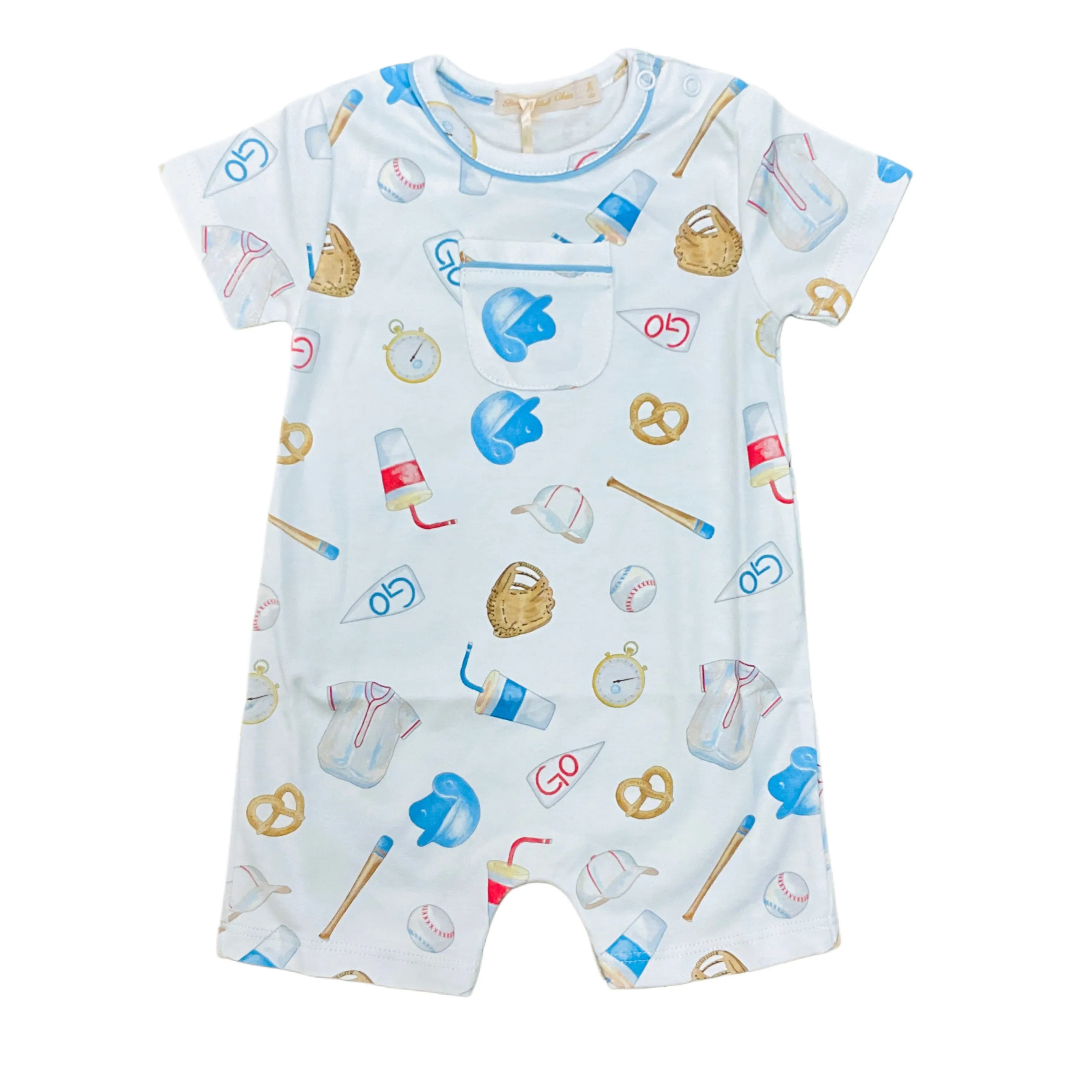 Home Run Baseball Romper
